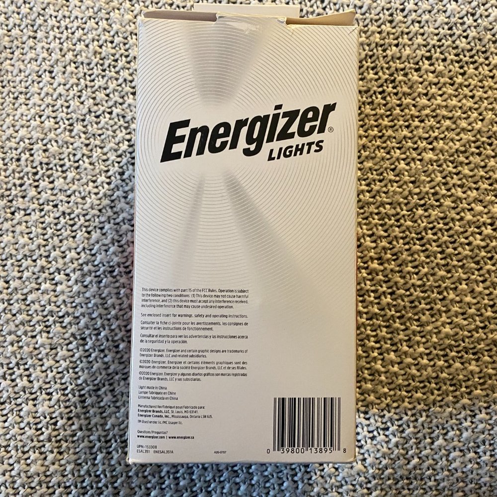 NEW IN BOX - NIB - Energizer Lantern - Picture 2 of 2